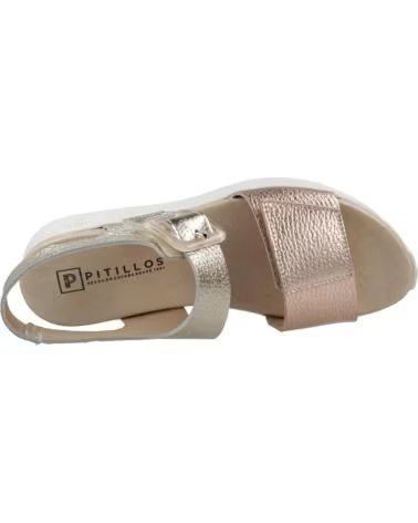 PITILLOS SANDALIAS MUJER MODELO 11233P COLOR ORO