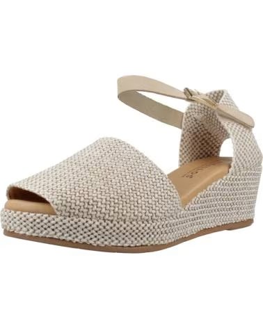 Início-PITILLOS-ALPARGATAS DE CUNHA COM FECHO DE FIVELA-BEIGE