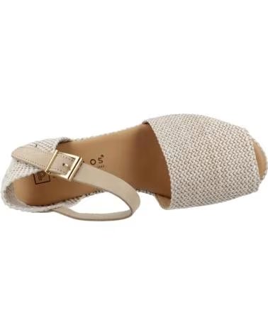 Início-PITILLOS-ALPARGATAS DE CUNHA COM FECHO DE FIVELA-BEIGE