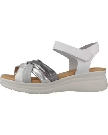 PITILLOS 080-11290 SANDALEN MIT GEFLOCHTENEN RIEMEN UND KLETTVERSCHLUSS BLANCO