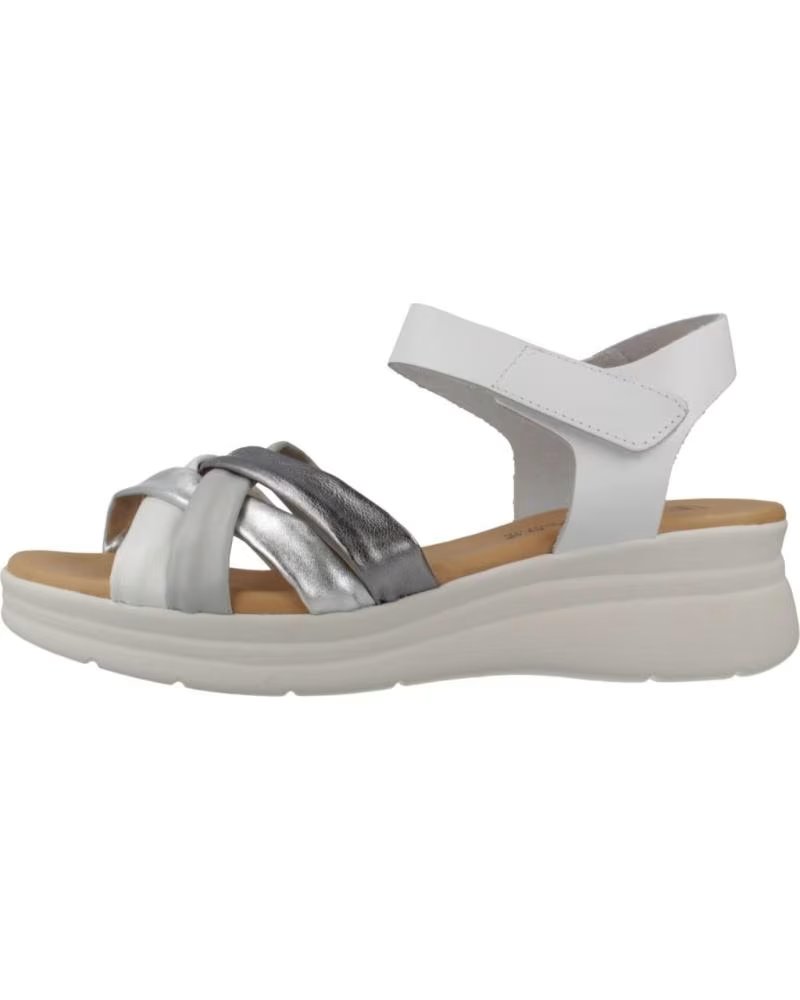 PITILLOS 080-11290 SANDALEN MIT GEFLOCHTENEN RIEMEN UND KLETTVERSCHLUSS BLANCO