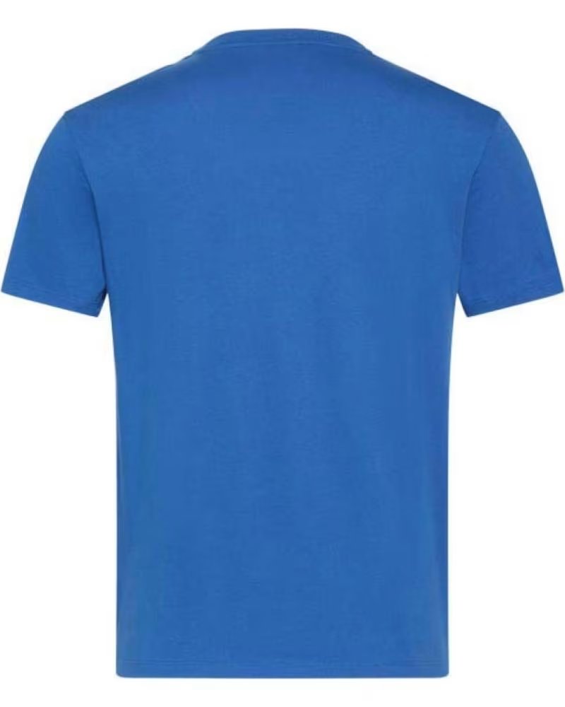 CALVIN KLEIN SS BADGE 30S JERSEY T-SHIRT BLAU AZUL