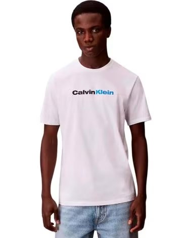 CAMISETA CALVIN KLEIN JEANS GRAPHICS BLANCA BLANCO
