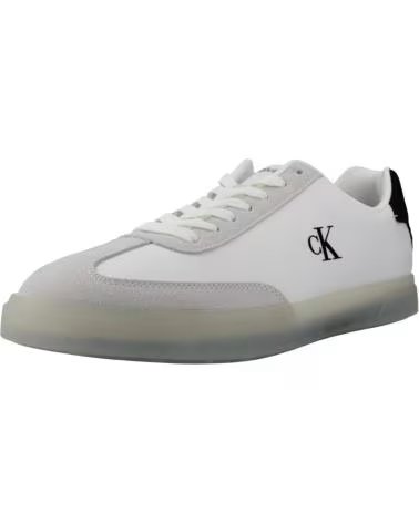 CALVIN KLEIN ZAPATILLAS HOMBRE MODELO HM0HM02126 COLOR BLANCO 01W
