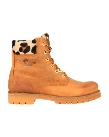 STIVALETTO PANAMA JACK PELLE PESCA CON DETTAGLIO LEOPARDATO MELOCOTON-LEOPARDO