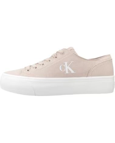 CALVIN KLEIN BASKETS VULC FLATFORM LOW ROSE ABJ