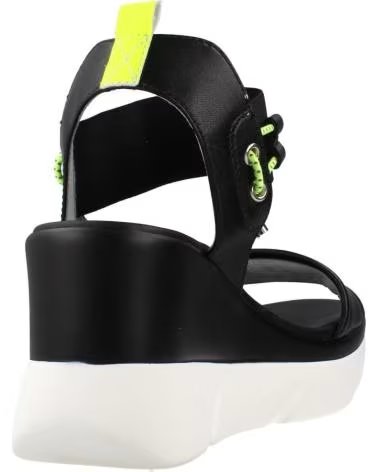 NERO GIARDINI SANDALIAS MUJER MODELO NAPPA PANDORA COLOR NEGRO 100