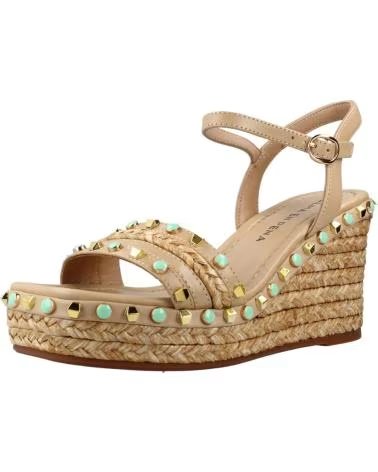 ALMA EN PENA EN KEILSANDALEN MODELL V265800 IN BEIGE SAND