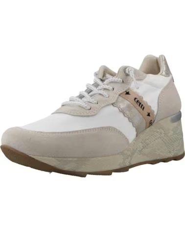 ZAPATILLAS CETTI C-1149 EN ANTE Y MESH BLANCO