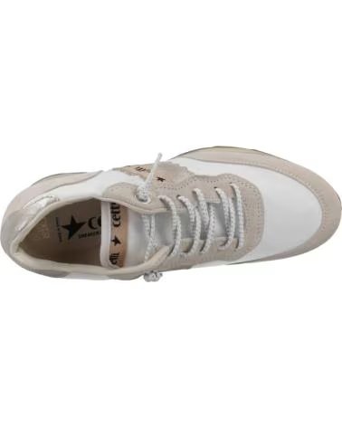 ZAPATILLAS CETTI C-1149 EN ANTE Y MESH BLANCO