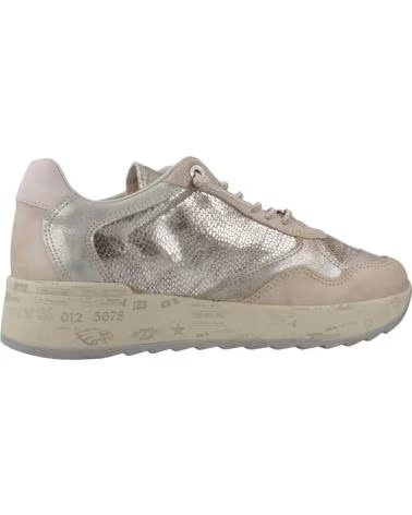SNEAKERS PLATFORM CETTI C-848 ARGENTATE PLATEADO
