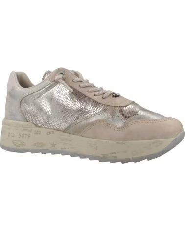 SNEAKERS PLATFORM CETTI C-848 ARGENTATE PLATEADO