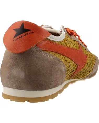 CETTI ZAPATILLAS HOMBRE MODELO V26 SANDWICH DEPORTIVOS COLOR MARRO LEMON