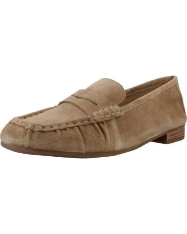 MOCASSINS UNISA BALTA À BRIDE EN CUIR BEIGE 1171466