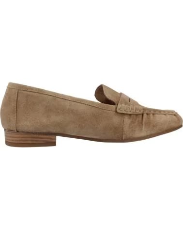 MOCASSINS UNISA BALTA À BRIDE EN CUIR BEIGE 1171466