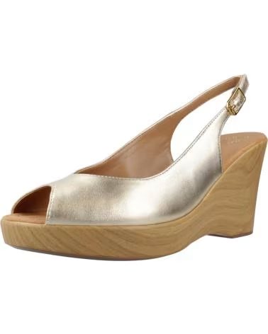 UNISA SANDALIAS MUJER MODELO RACHEL LMT COLOR ORO PLATINO