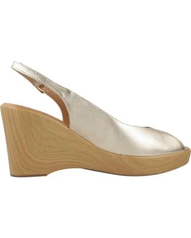 UNISA SANDALIAS MUJER MODELO RACHEL LMT COLOR ORO PLATINO