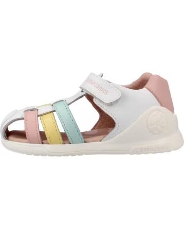 BIOMECANICS SANDALIAS NINA MODELO 262150B COLOR BLANCO BLCVNL