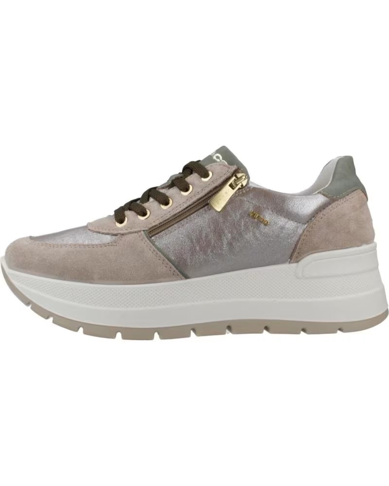 IGI&CO DAMEN SNEAKER MODELL 1157122IG HELLBRAUN B BIANCO