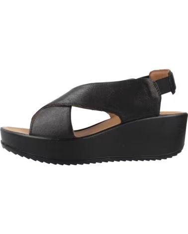 IGI&CO SANDALI 1161800IG PLATEAU DONNA NERI NERO