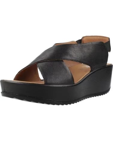 IGI&CO SANDALI 1161800IG PLATEAU DONNA NERI NERO