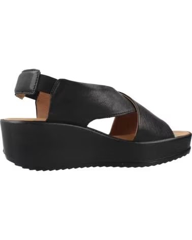 IGI&CO SANDALI 1161800IG PLATEAU DONNA NERI NERO