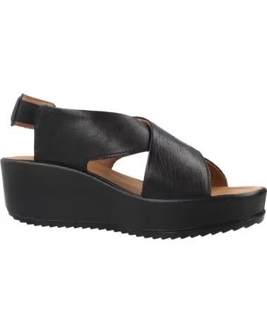 IGI&CO SANDALI 1161800IG PLATEAU DONNA NERI NERO