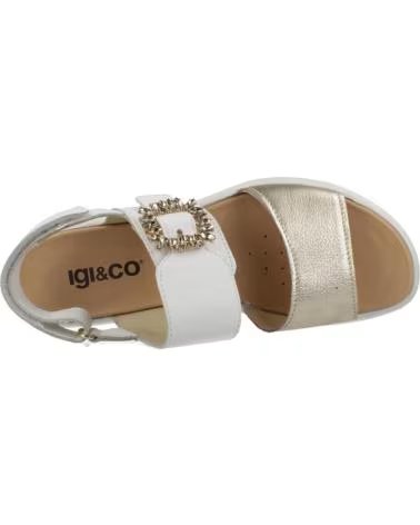 SANDALI IGI&CO 1164522IG PLATEAU BIANCO