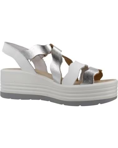 SANDALI IGI&CO 1164633IG CON PLATEAU DA DONNA BIANCO