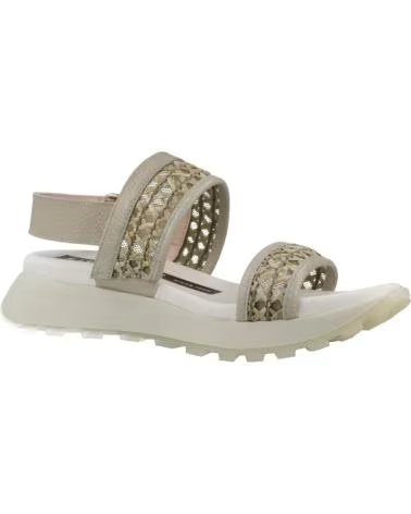 HISPANITAS SANDALI MODELLO RHV264714 IN VERDE ALGA
