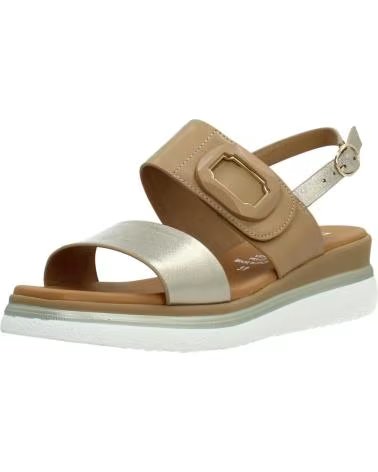 REPO SANDALS MODEL 10255R IN GOLD TONE CPRCML