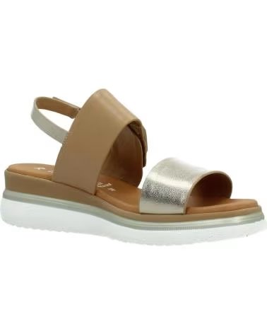 REPO SANDALS MODEL 10255R IN GOLD TONE CPRCML