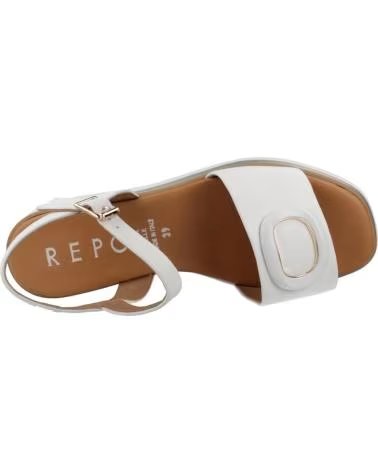 REPO SANDALS MODEL 10259R IN WHITE BIANCO