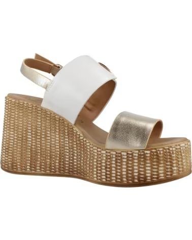 REPO SANDALEN MODELL 22224R MIT PLATEAU UND MEHRFARBIGEM FINISH PLTBNC