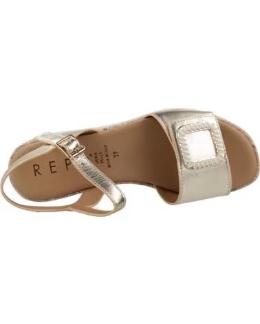 REPO SANDALIAS MODELO 50237R ORO PLATINO