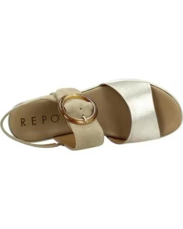 REPO SANDALI 81269R CON PLATEAU COLORE ORO CPRTPE