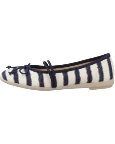 VUL-LADI Sandalias Nina Vulladi Modelo Rayas Lona Color Azul Marino MARINO
