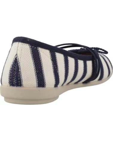 VUL-LADI Sandalias Nina Vulladi Modelo Rayas Lona Color Azul Marino MARINO