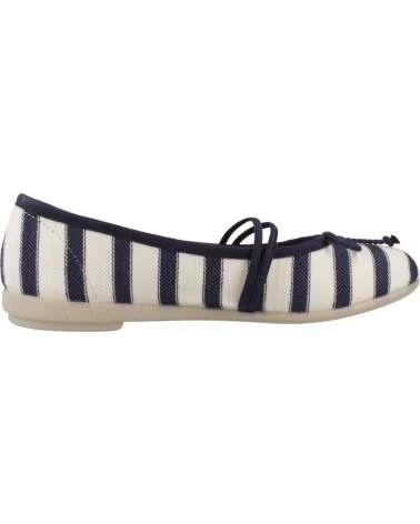 VUL-LADI Sandalias Nina Vulladi Modelo Rayas Lona Color Azul Marino MARINO