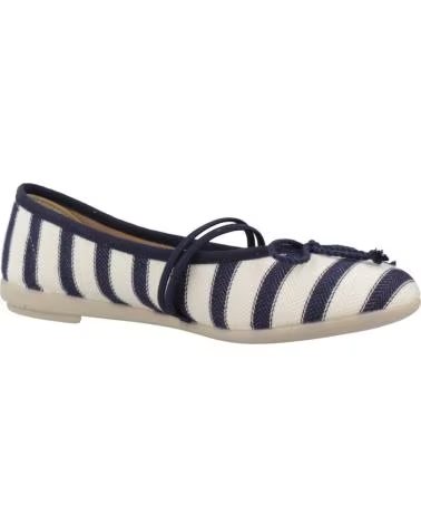 VUL-LADI Sandalias Nina Vulladi Modelo Rayas Lona Color Azul Marino MARINO