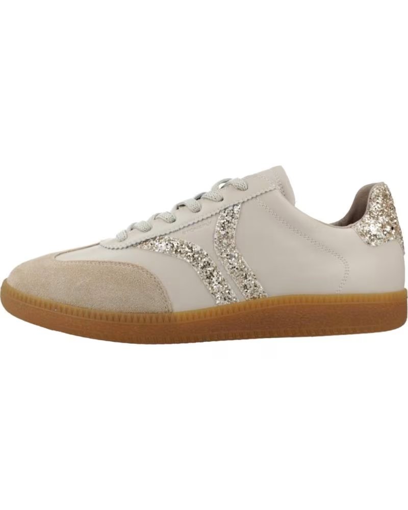 STONEFLY ZAPATILLAS MUJER MODELO MEXICO W 1 GLITTE COLOR MARRON EBE