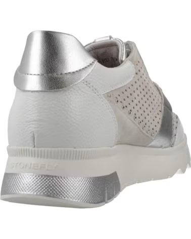 STONEFLY WOMEN´S SNEAKERS SPOCK 47 ZIP SUE BEIGE 1W4