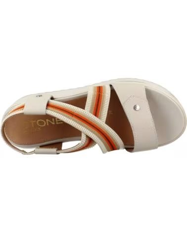 STONEFLY SANDALIAS MUJER MODELO NICOLE 2 ELASTIC NAP COLOR BLANCO 202