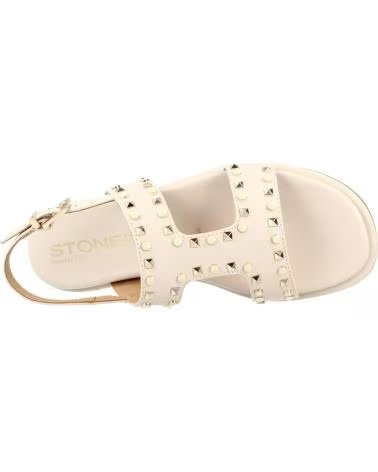 STONEFLY SANDALIAS MUJER MODELO GEMMA 4 NAP STUDS COLOR BLANCO 368