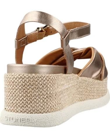 STONEFLY SANDALIAS MUJER MODELO ARIANNA 2 LAMINATED COLOR ORO I89