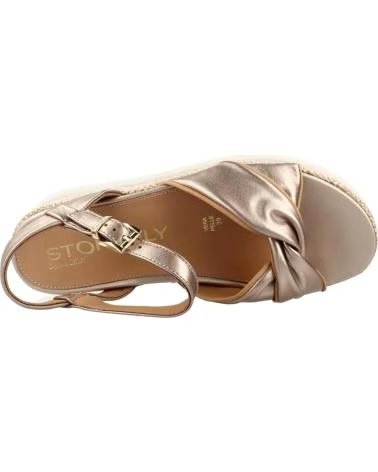 STONEFLY SANDALIAS MUJER MODELO ARIANNA 2 LAMINATED COLOR ORO I89