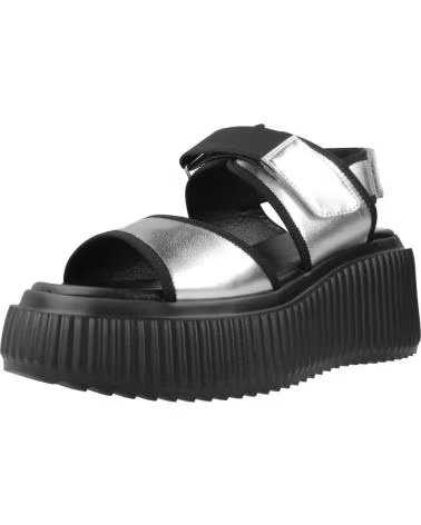 NOA HARMON SANDALIAS MUJER MODELO 10312PN COLOR NEGRO MLTPLT