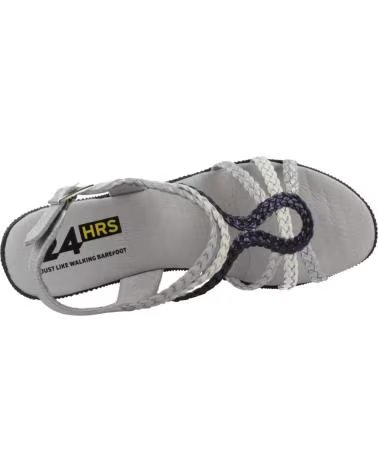 SANDALI DA DONNA 24 HORAS MODELLO 26782 BLU CMBBLU