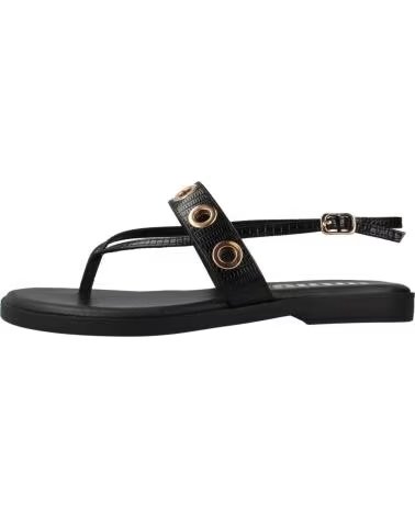 MTNG SANDALIAS PLANAS MUJER MUSTANG 55755 NEGRO