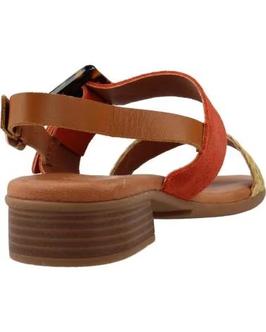 SANDALIAS DE TACÓN MTNG 55929 CON HEBILLA CAREY VERDE